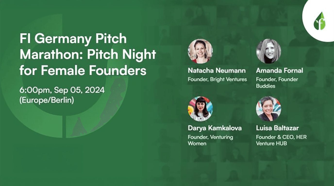 Pitch Night: Female Founders speaking highlight